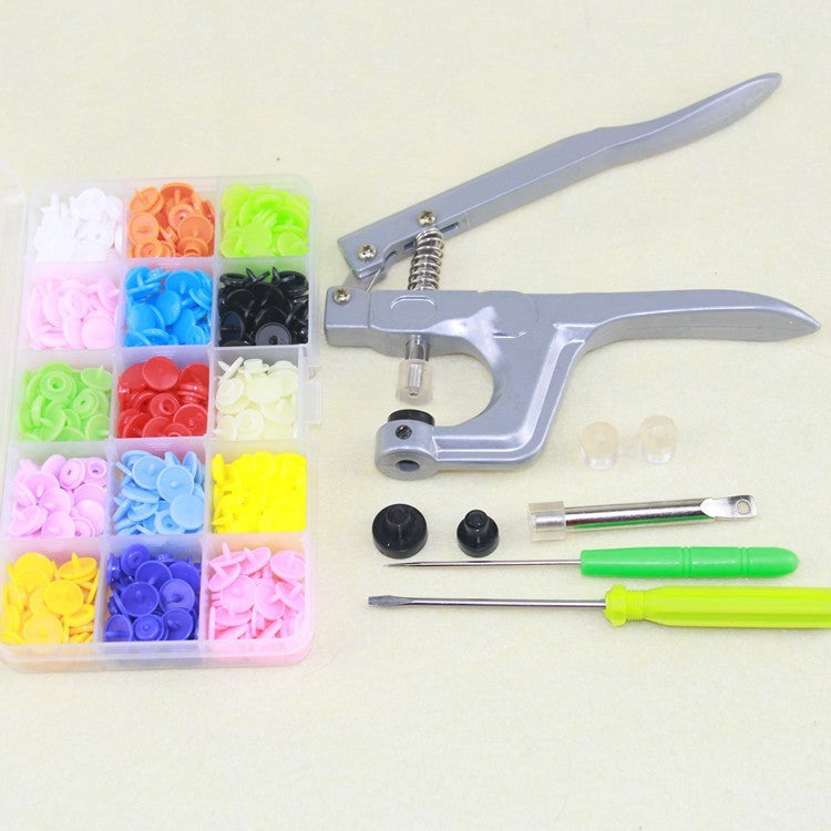 24-Color button installation tool