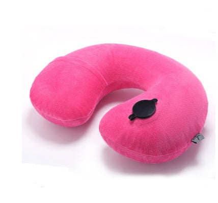 Inflatable U Shaped Pillow Travel Inflatable Pillow Car Neck Pillow Lunch Break Pillow Neck Pillow Portable