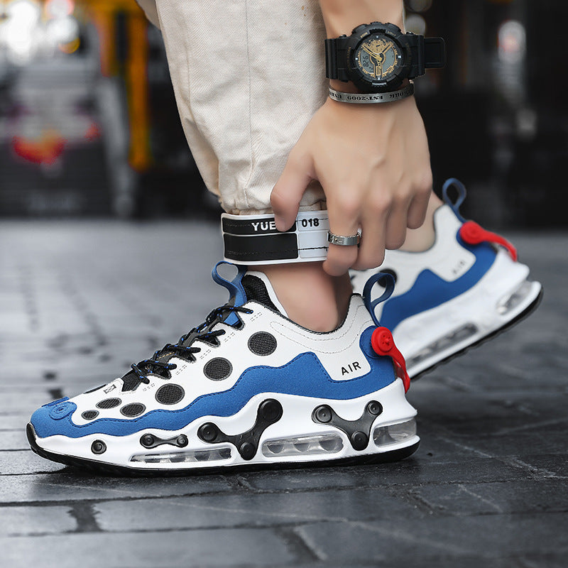 Men's Shoe Covers, Sports Net Shoes, Men's Breathable Thin Running Shoes, Air Cushion