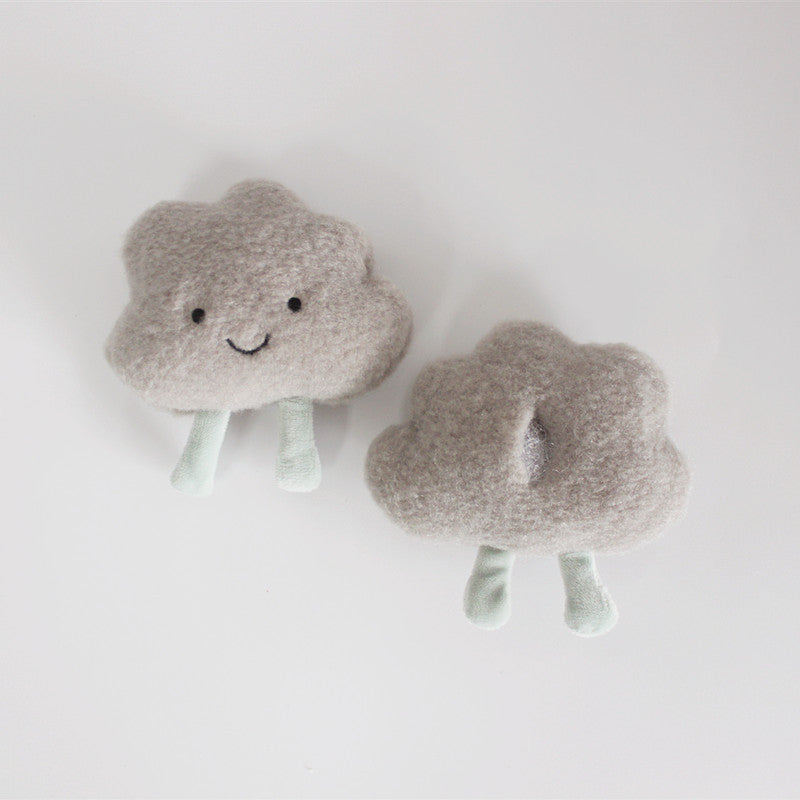 Plush Cute Big Cloud Brooch Japanese Creative White Cloud