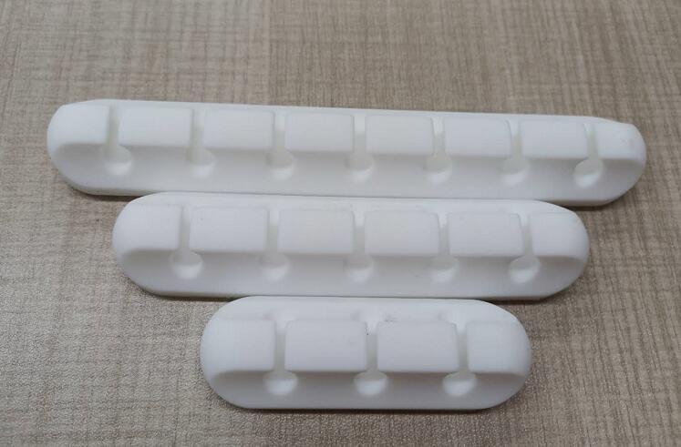 Desktop charging data cable organizer