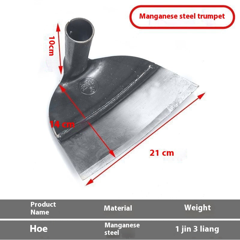 All-steel Thickened Construction Site For Agricultural Small Hoe