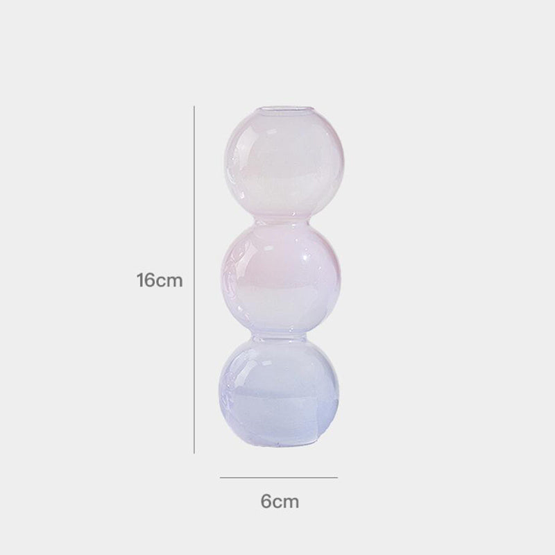 Modern Simple Vase Inse Style Nordic Bubble Glass Ornaments