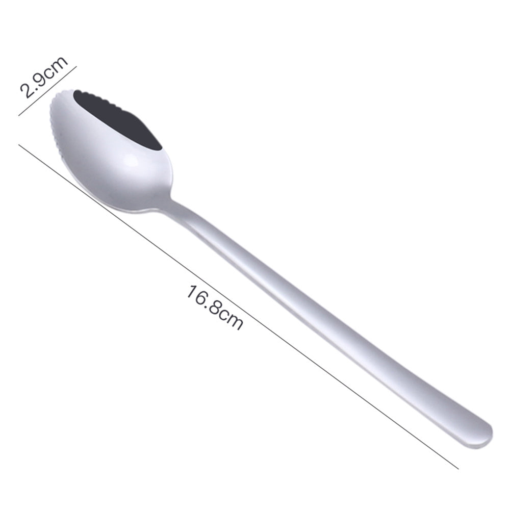 304 stainless steel titanium-plated fruit scoop