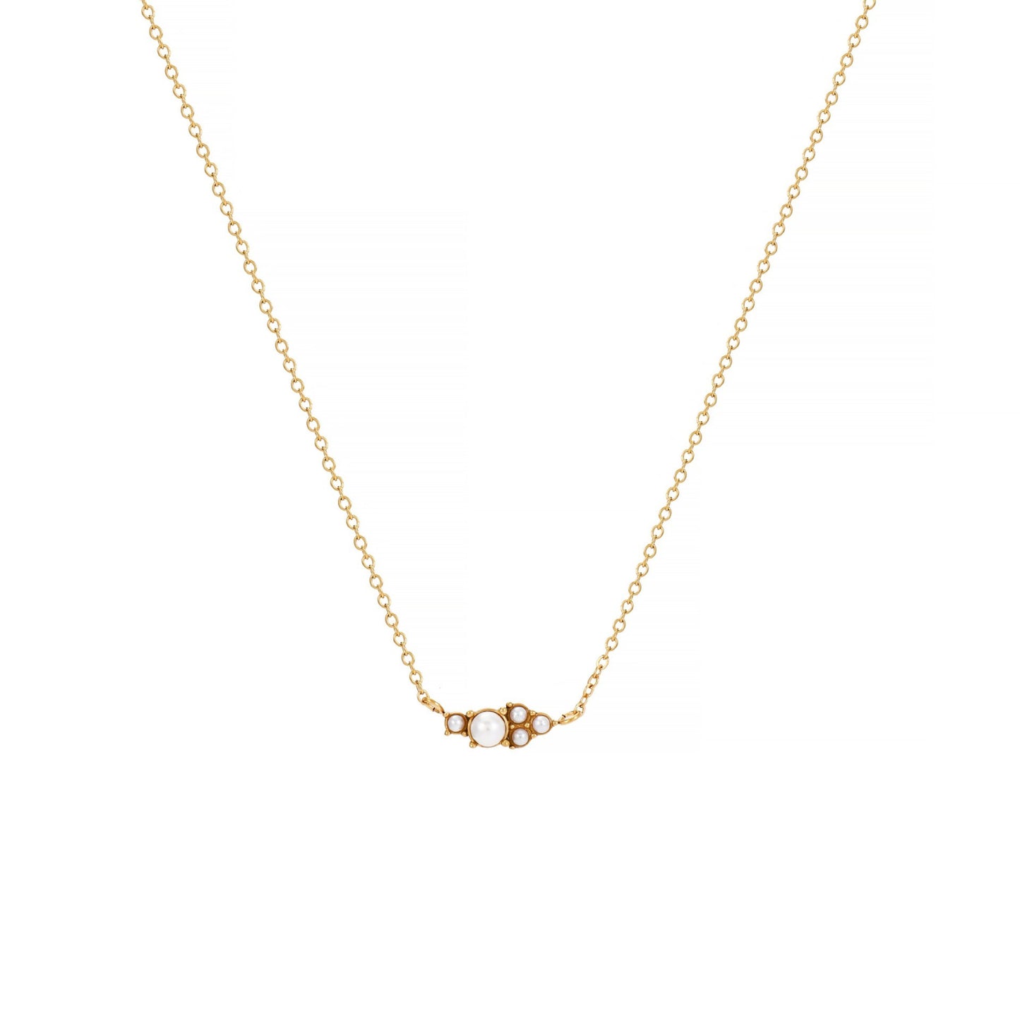 Twelve Birthstone Necklace Women's Simple Color Gem Necklace