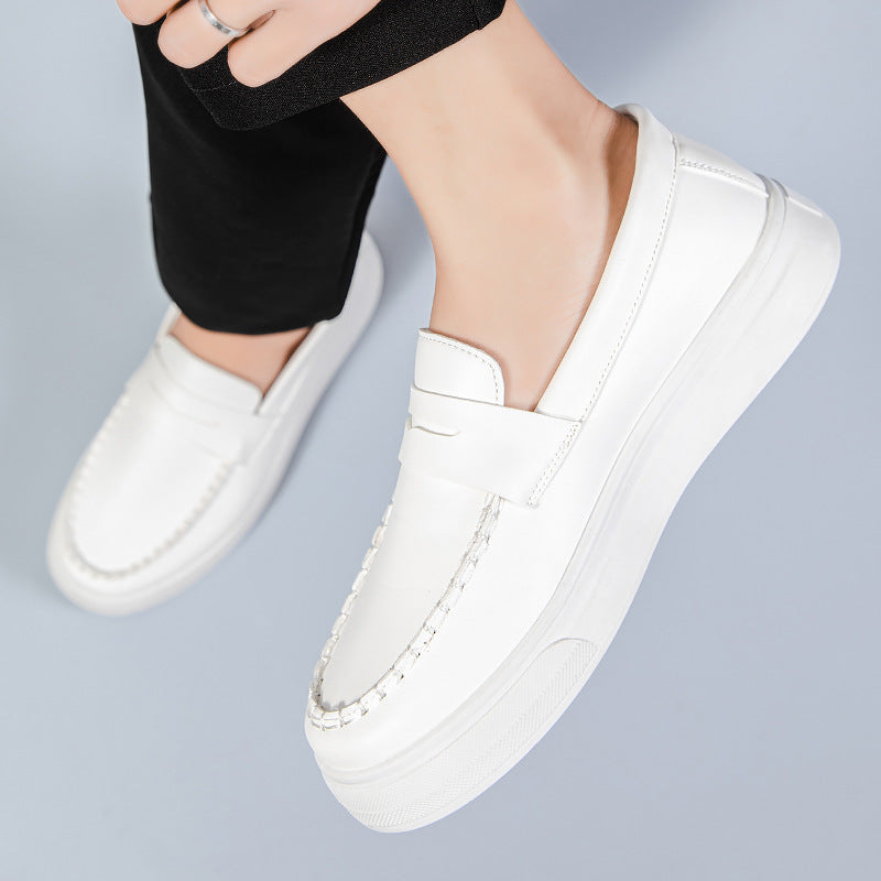 British Style Fashion Casual Leather Shoes