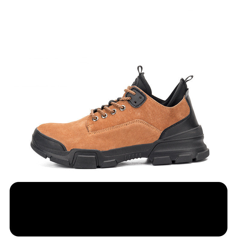 Breathable labor protection shoes