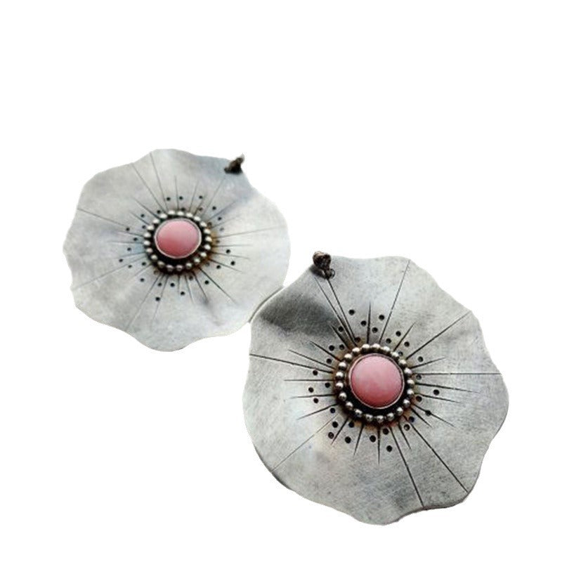 Retro Flounce Personalized Earrings