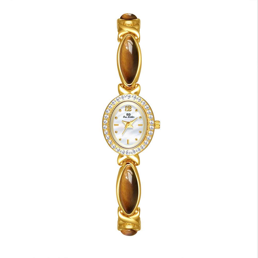 Dongling Stone Hetian Jade Chain Watch
