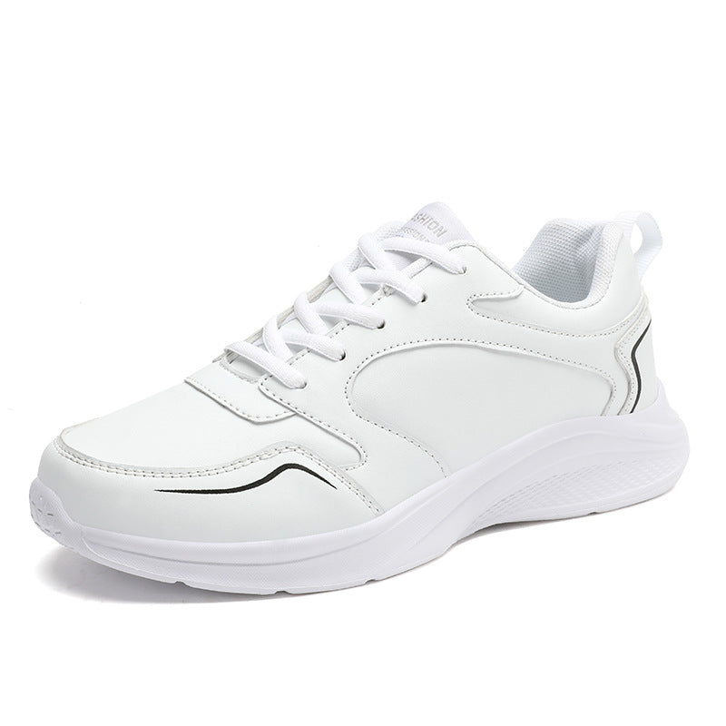 Leather Waterproof Casual Sneaker Girls Flat