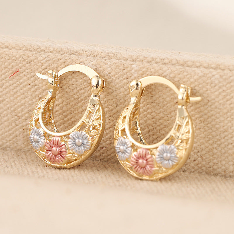 Vintage Exquisite Hollowed Out Minimalist Earrings