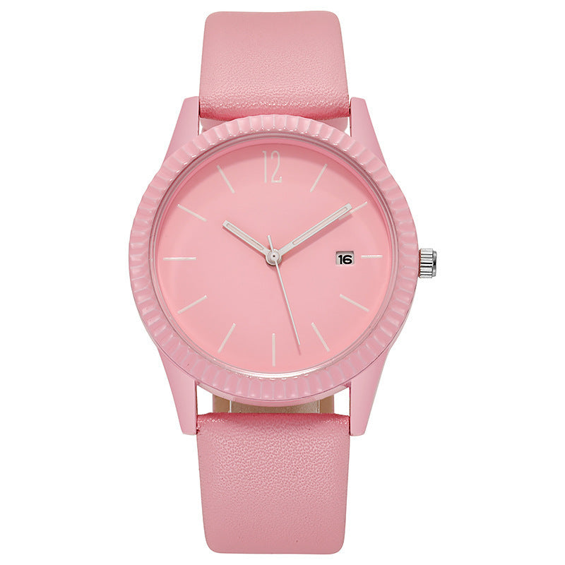 Multifunctional Calendar Belt Fashion Quartz Watch