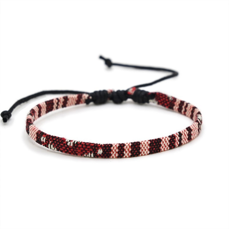 Rainbow Color Ethnic Style Bracelet Anklet Accessories