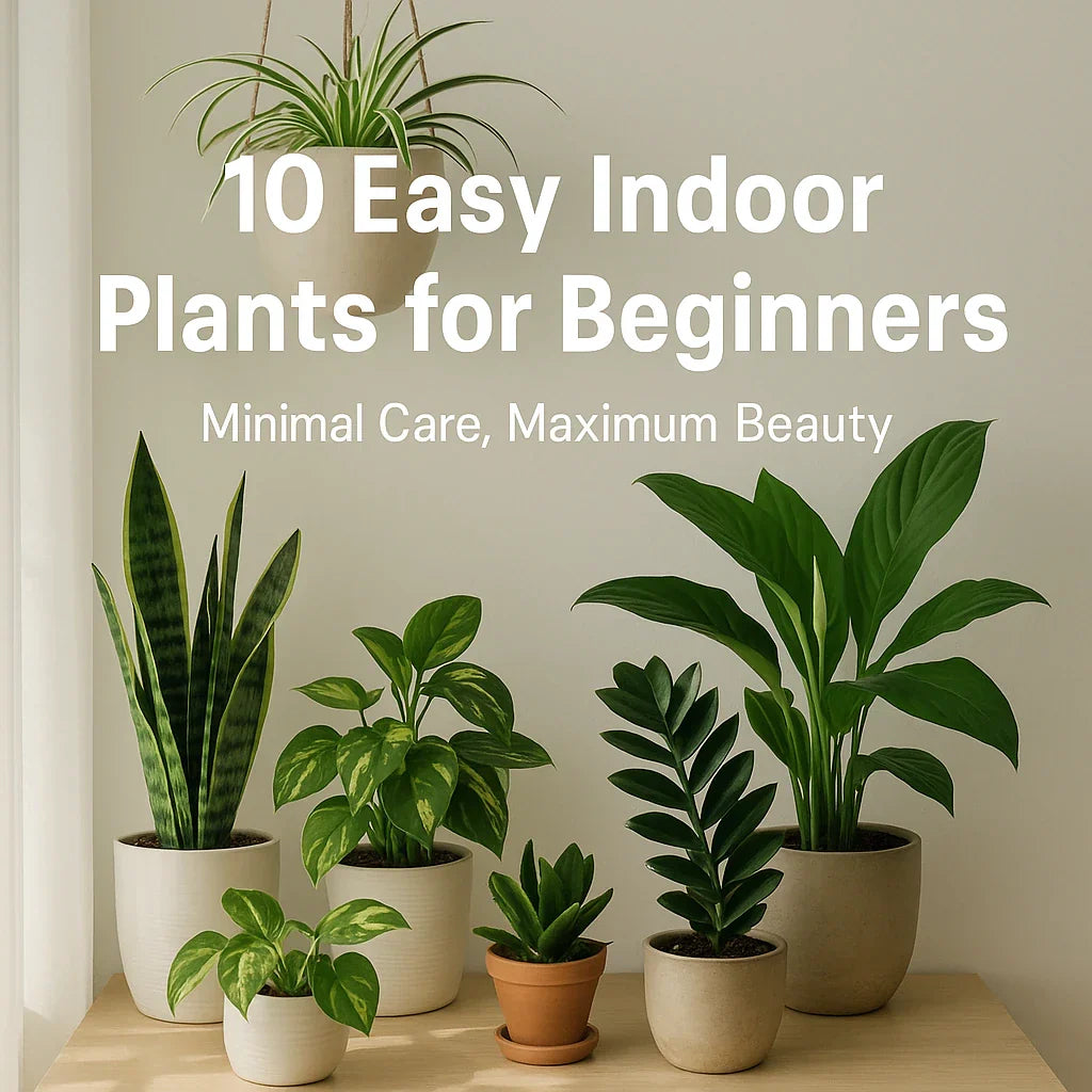 10 Easy Indoor Plants for Beginners That Thrive With Little Care – Seed Sun Soil