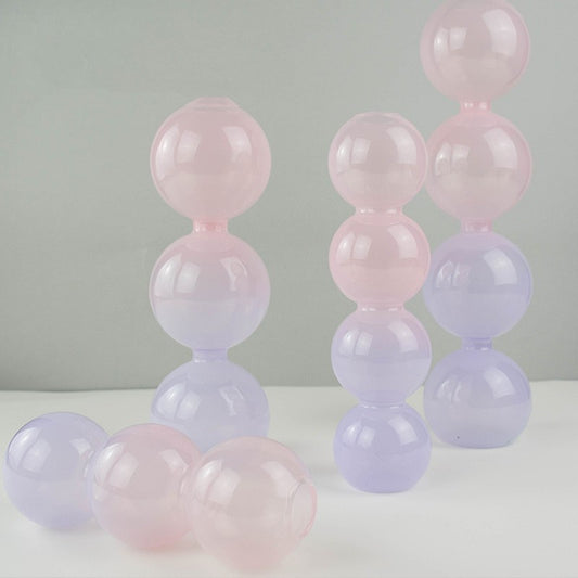 Modern Simple Vase Inse Style Nordic Bubble Glass Ornaments