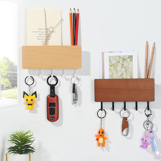 Wooden Plastic Wall Hook