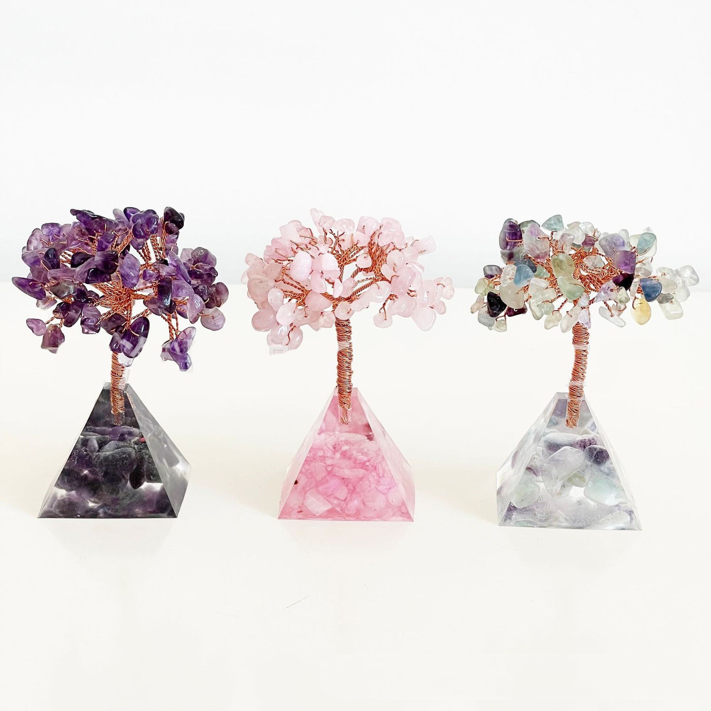 Creative Crystal Gravel Fortune Tree Decorative Crafts