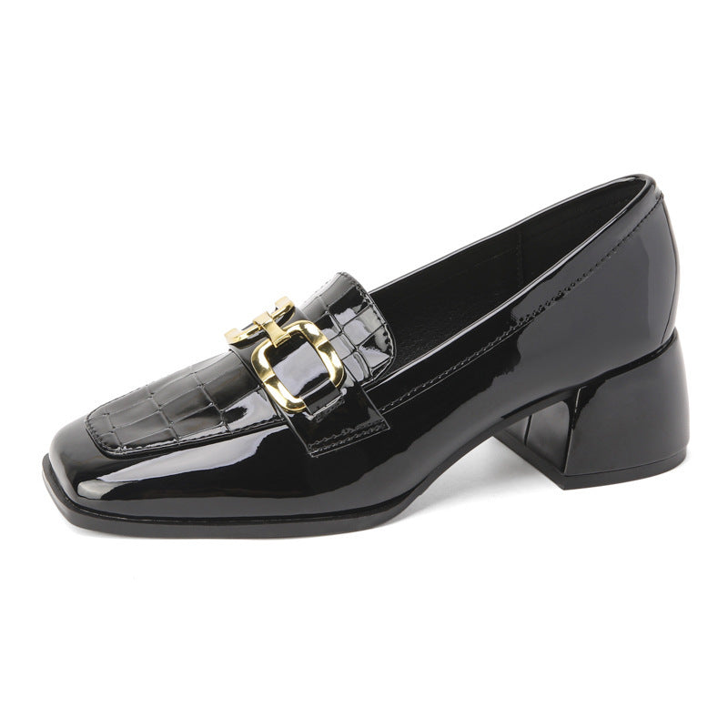 Plus Size Loafers British Leather Shoes