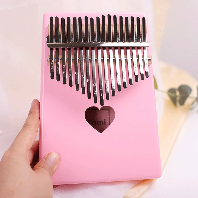 Love Wooden Kalimba Thumb Piano