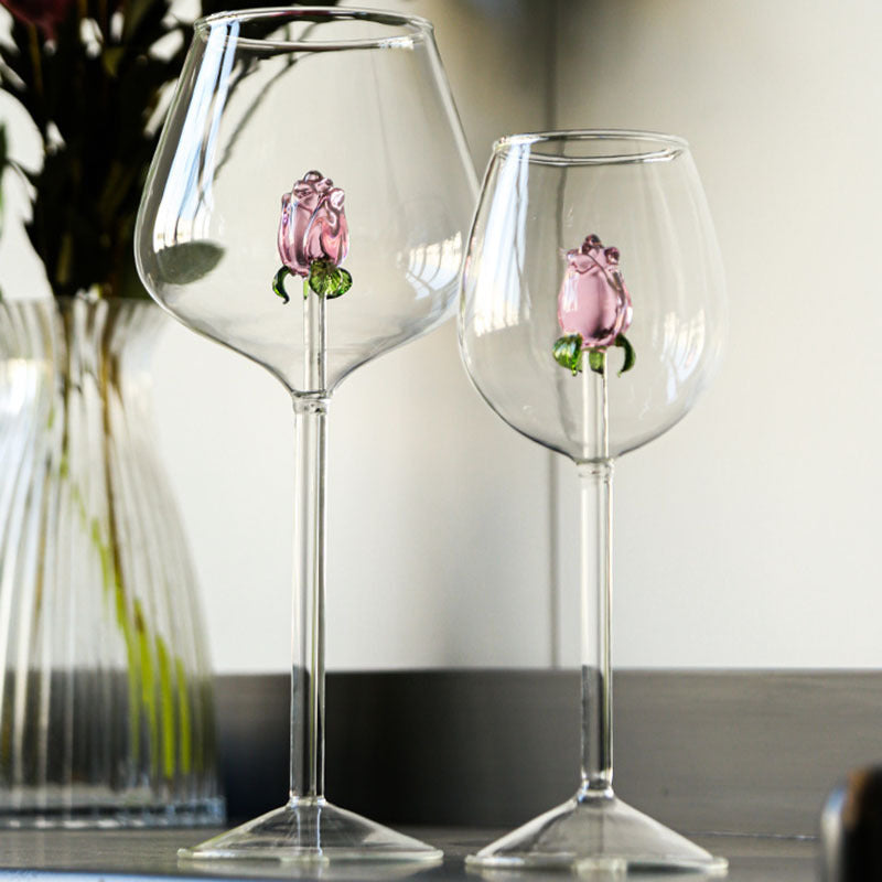 Creative Cute Rose Atmosphere Goblet