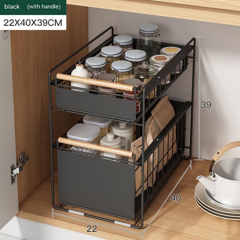 Kitchen Sink Rack Cabinet Layer