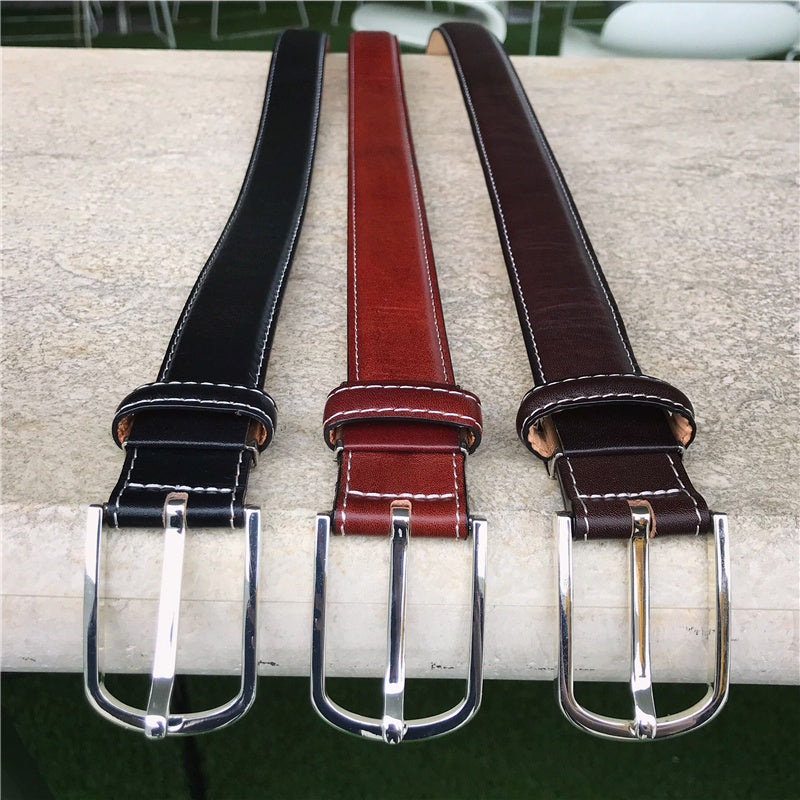 Versatile Retro Simple Leather Belt