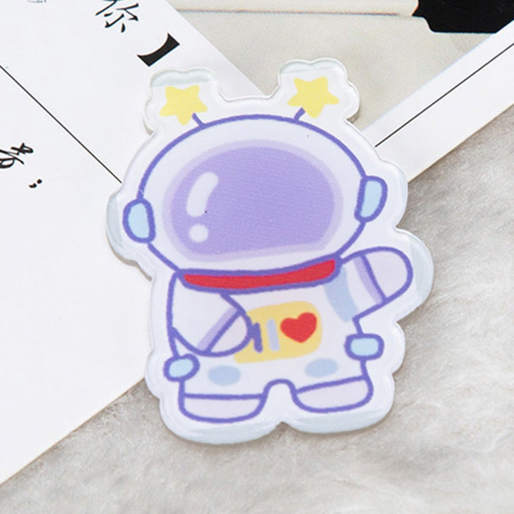 Cute Japanese Creative Cartoon Acrylic Brooch Girl Clothes Bag Pendant Badge Pin Jewelry