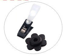 Garden Flagpole Tiger Clip Leather Plug