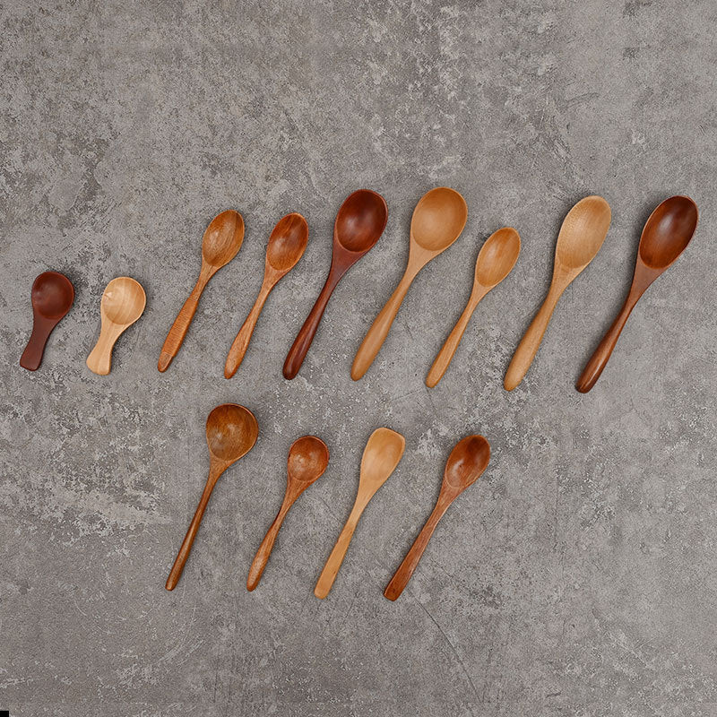 Household Fashion Wood Solid Wood Spoons