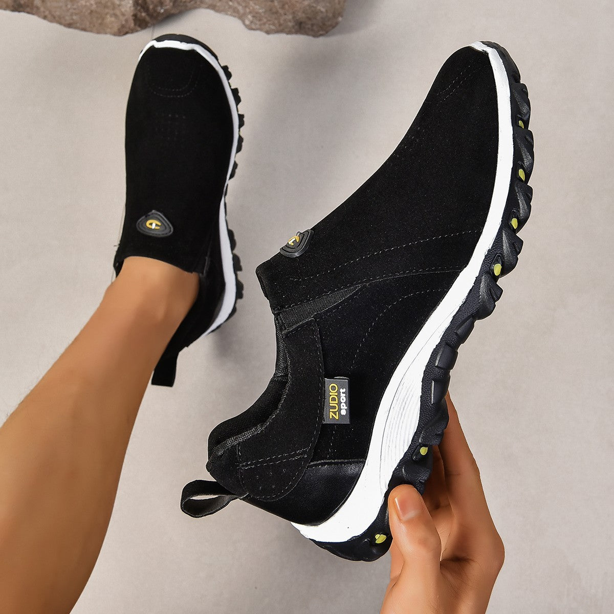 Fashion Round Head Shallow Mouth Men's Thin Shoes