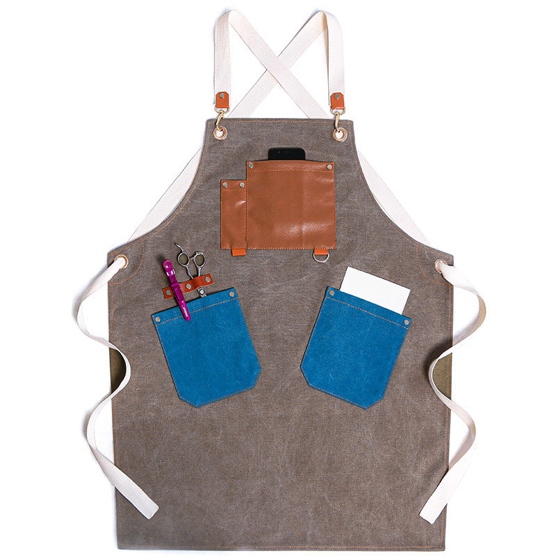 Gardening Baking Salon Denim Workwear Apron