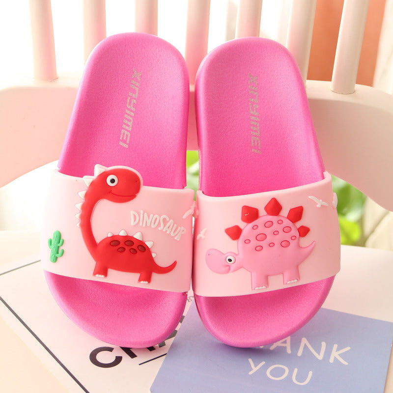 Summer Cute Thick-soled Soft-soled Home Indoor Outdoor Solid Color Sandals And Slippers