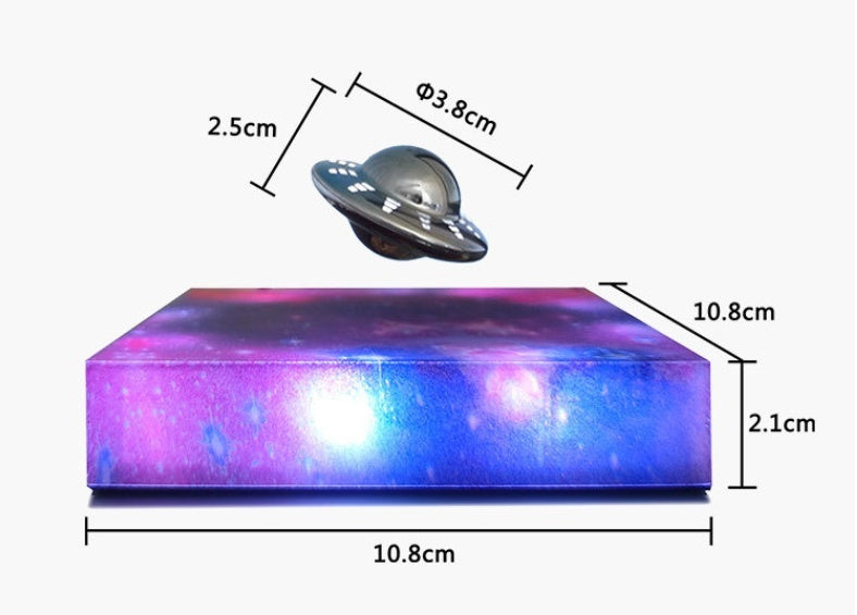 Magnetic Suspension UFO Star Light Creative Gift Decoration Home Decor