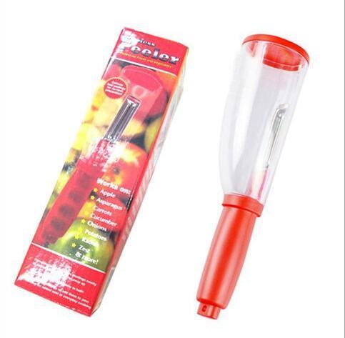 Plastic Manual Fruit Vegetable Peeler Potato Peeler with The Storage Box