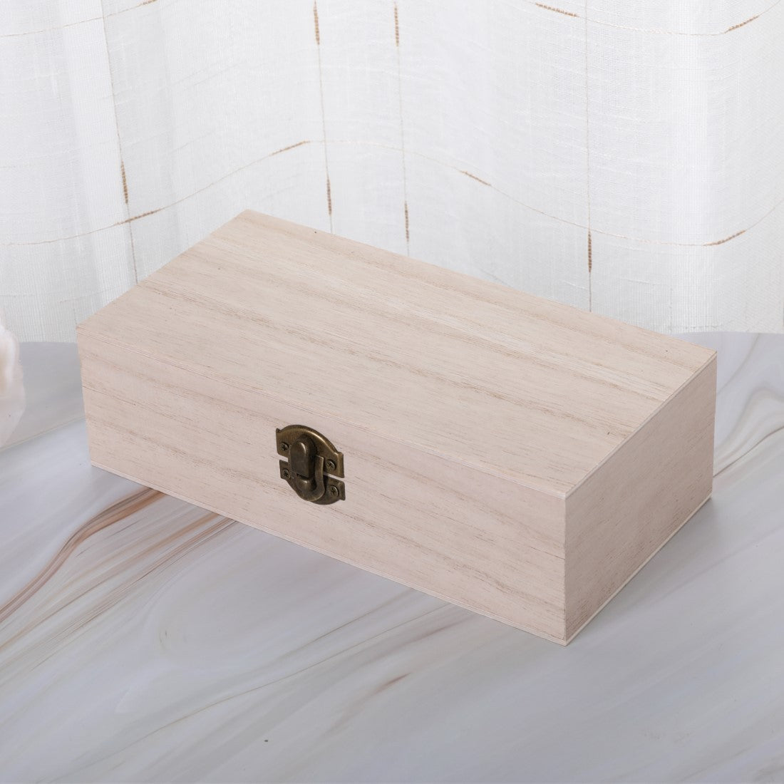 Wooden storage box