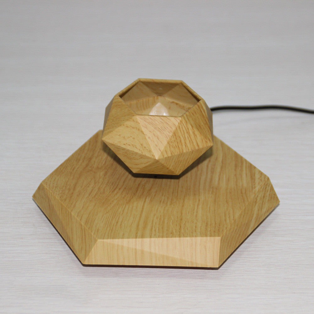 Hexagon wood grain pot