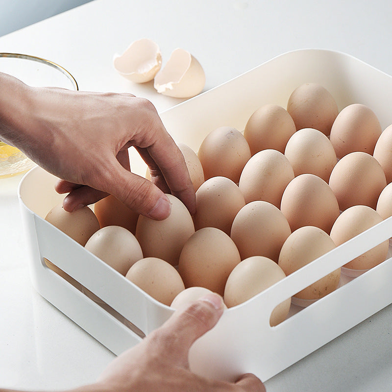 Single layer egg storage box