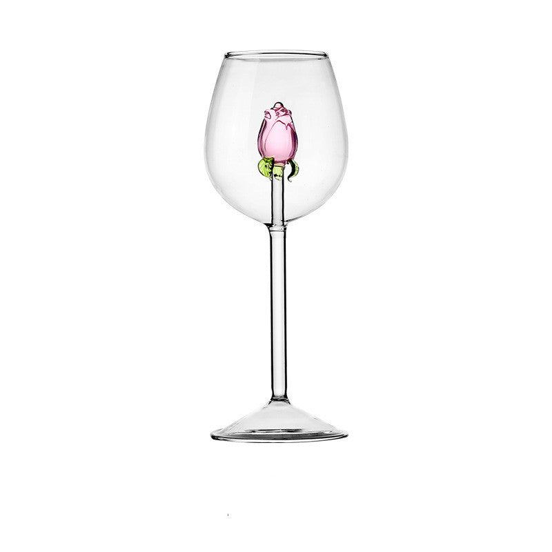 Creative Cute Rose Atmosphere Goblet