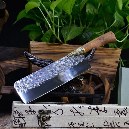 Longquan handmade kitchen knife