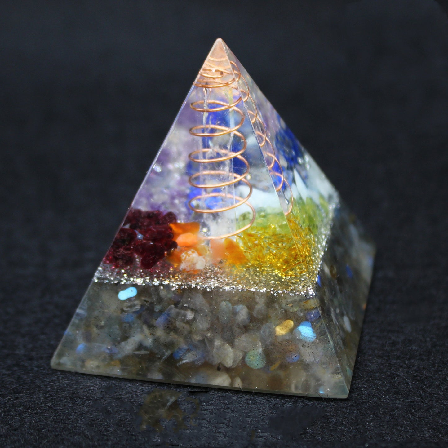 Crystal Ball Pyramid Ogang 3D Symbol Tree of Life