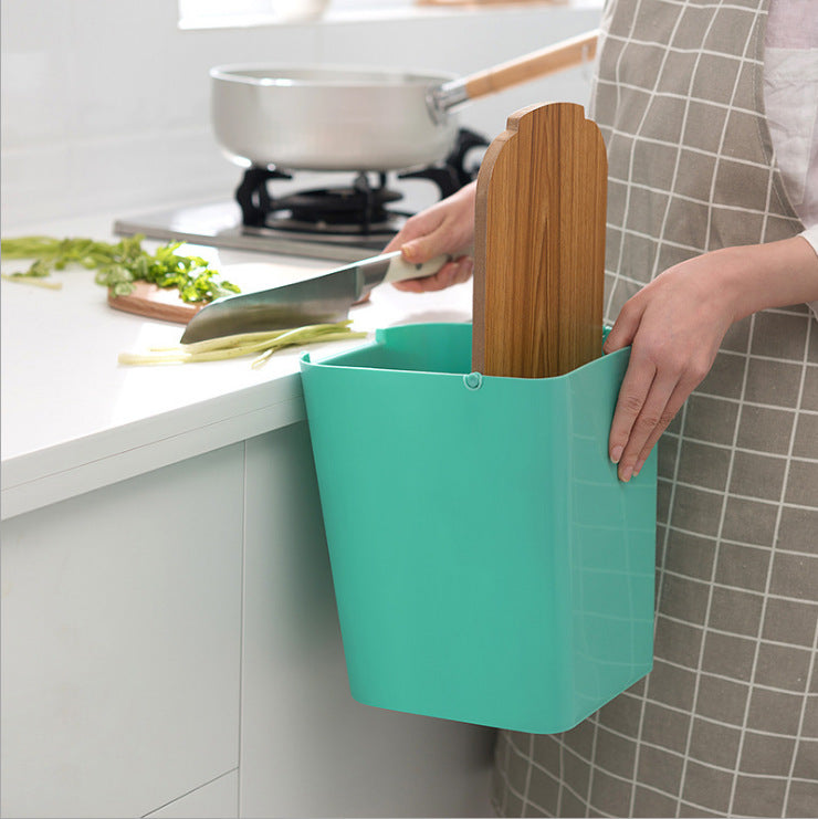 Kitchen press storage bucket