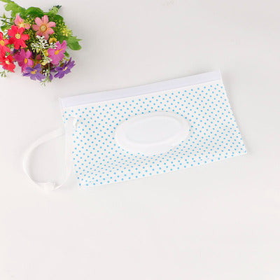 Flip-out removable tissue bag