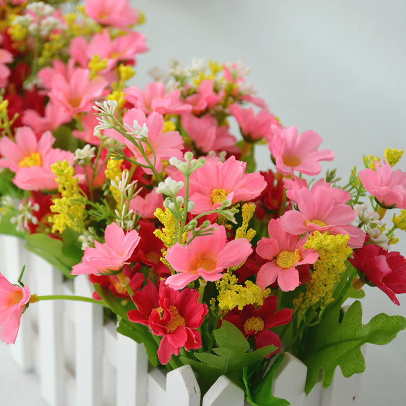 Porch Decoration Flowers And Green Plants Ornaments