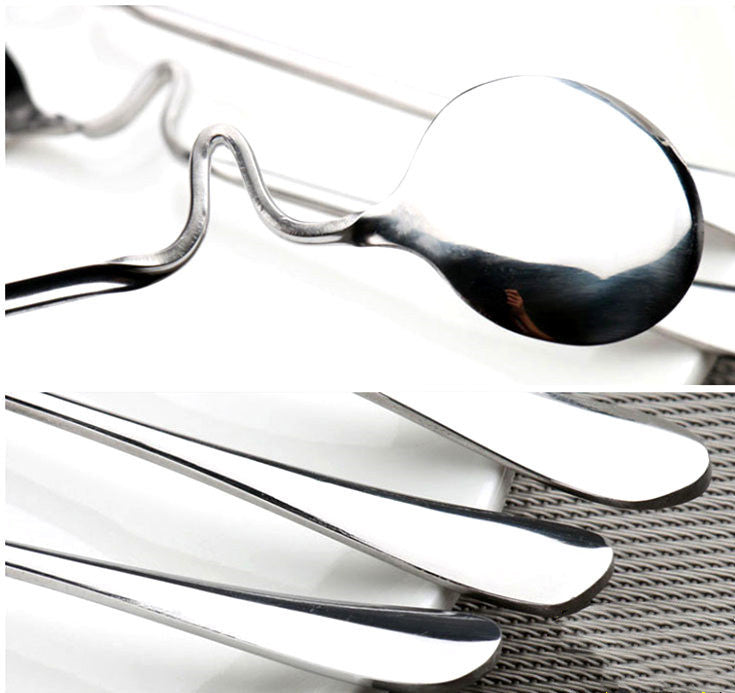 Stainless steel spoon