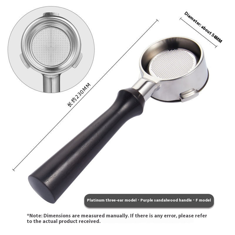 54mm Single-layer Strainer Coffee Machine Modified Bottomless Handle