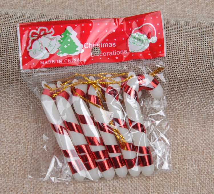 Christmas tree cane ornaments