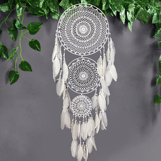 Concentric Hook Flower Dream Catcher