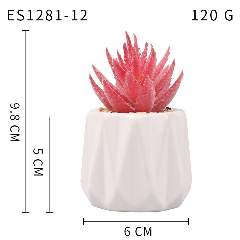 Wave Cup Type Simulation Succulent Potted Plant