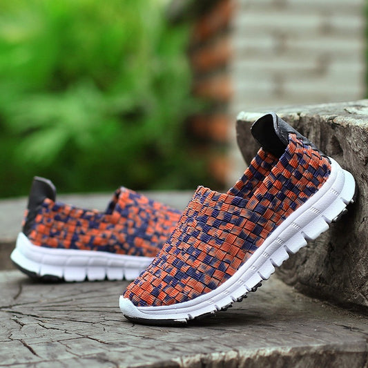 Hand-woven shoes