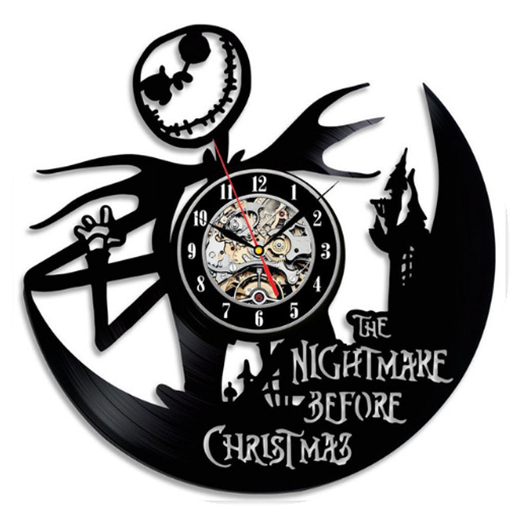 Christmas Night Cry Recording Wall Clock